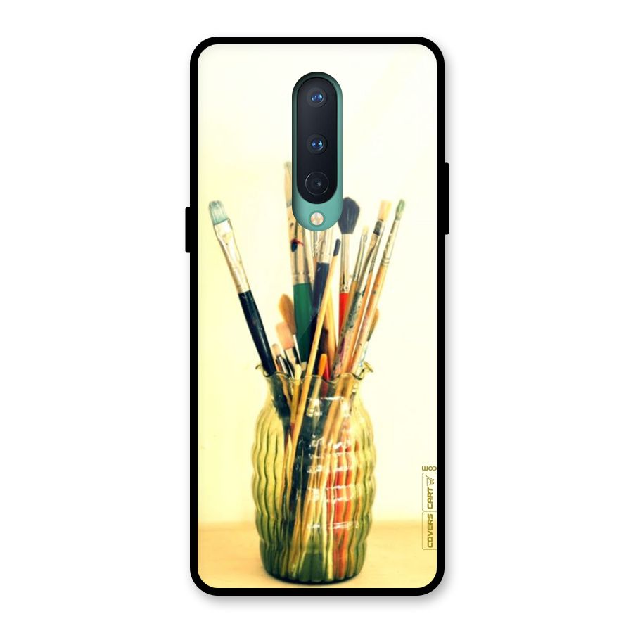 Paint Vass Glass Back Case for OnePlus 8