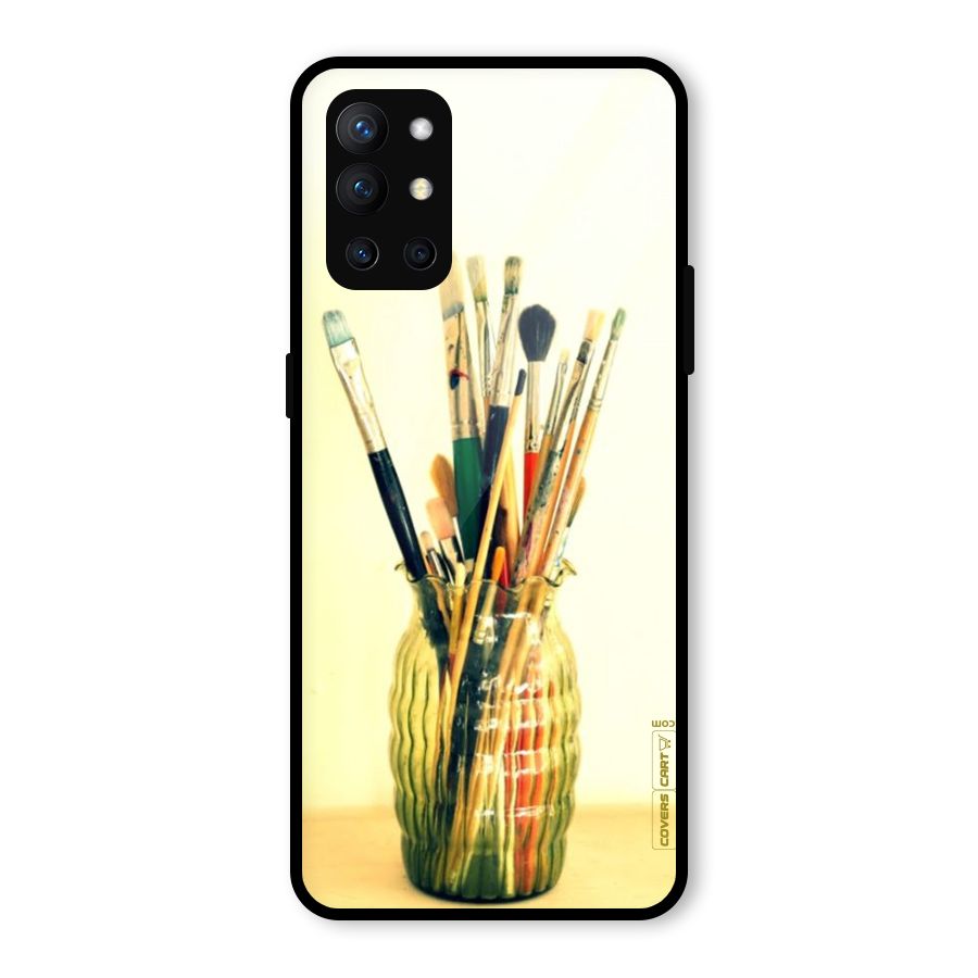 Paint Vass Glass Back Case for OnePlus 9R