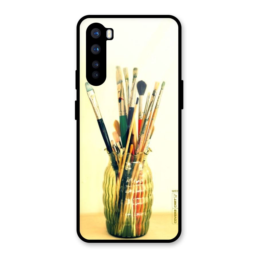 Paint Vass Glass Back Case for OnePlus Nord