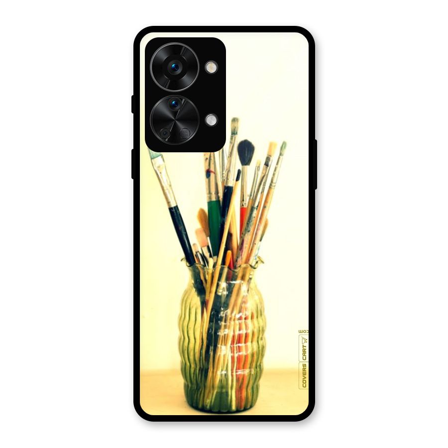 Paint Vass Glass Back Case for OnePlus Nord 2T