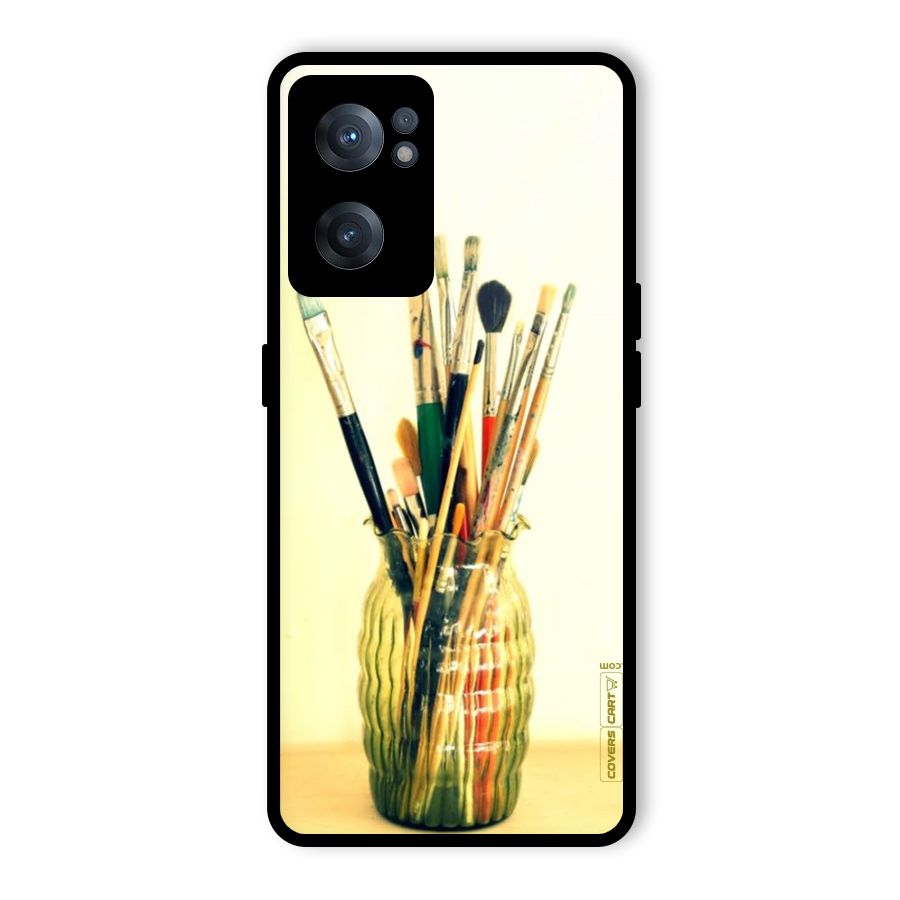 Paint Vass Glass Back Case for OnePlus Nord CE 2 5G