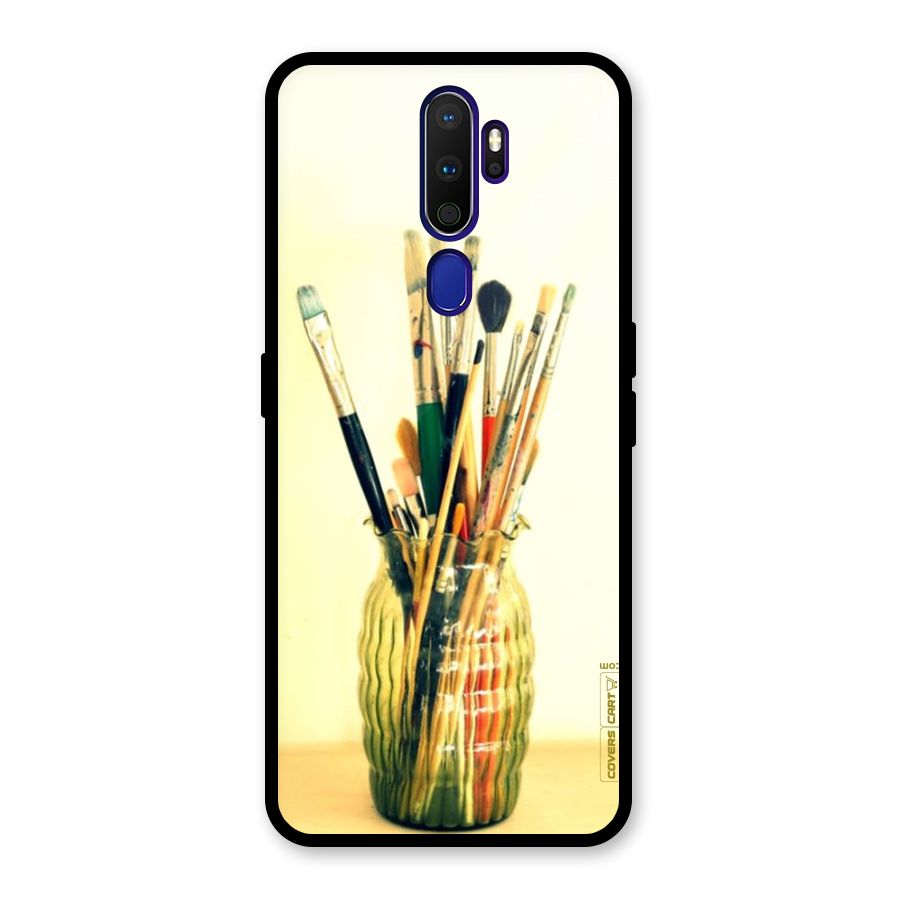 Paint Vass Glass Back Case for Oppo A9 (2020)