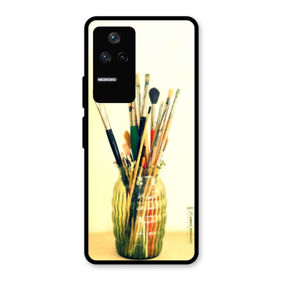 Paint Vass Glass Back Case for Poco F4 5G