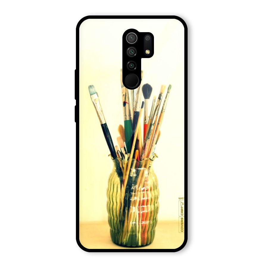 Paint Vass Glass Back Case for Poco M2