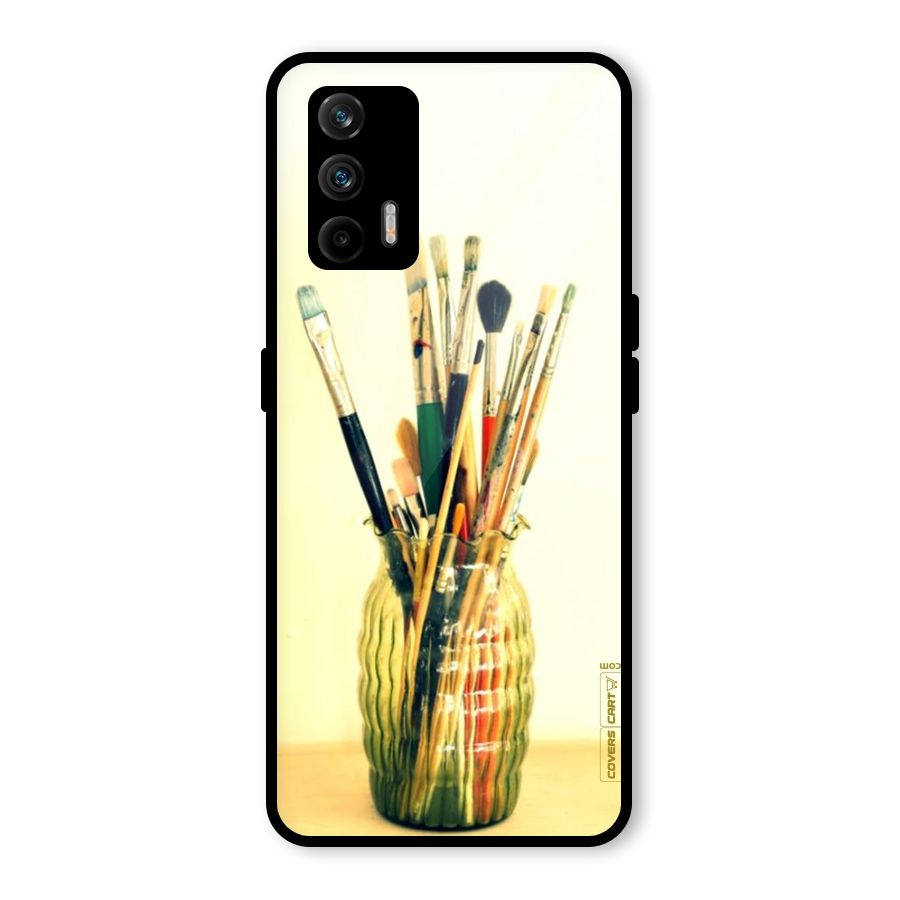 Paint Vass Glass Back Case for Realme GT 5G