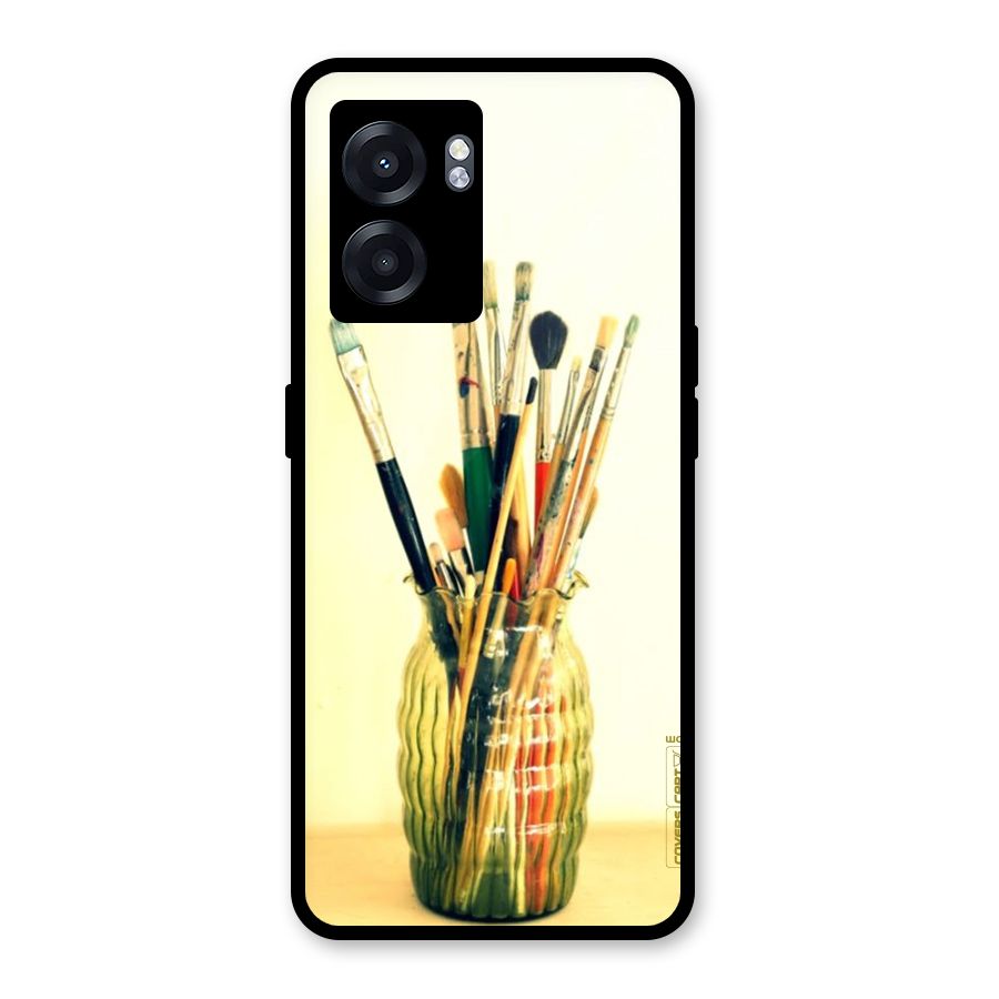 Paint Vass Glass Back Case for Realme Narzo 50 5G