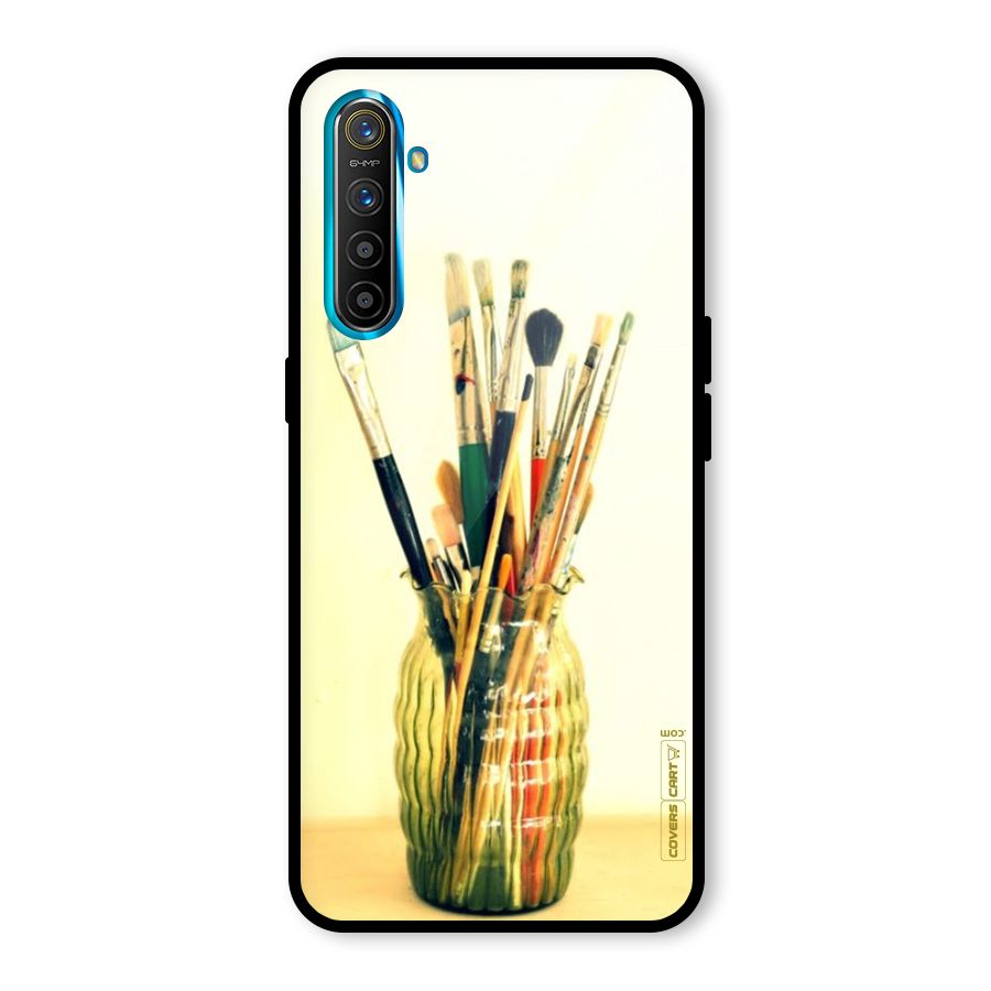 Paint Vass Glass Back Case for Realme X2