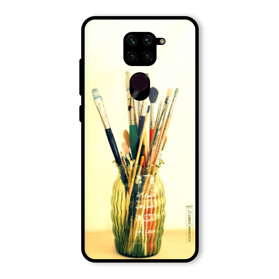 Paint Vass Glass Back Case for Redmi Note 9