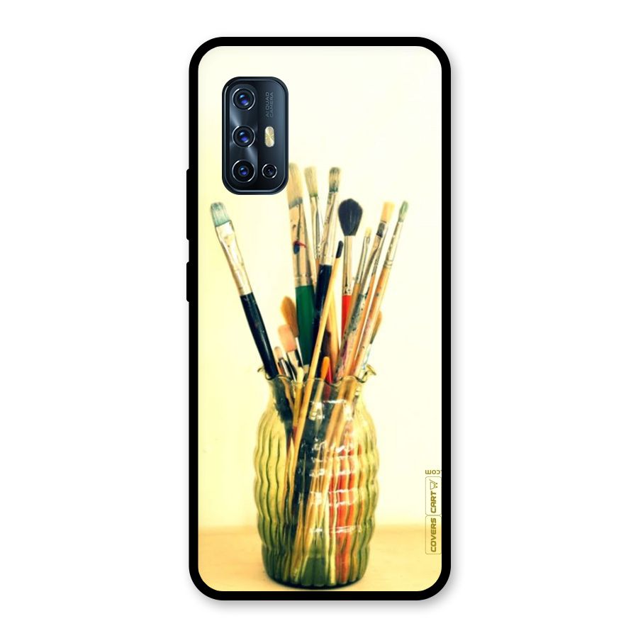Paint Vass Glass Back Case for Vivo V17