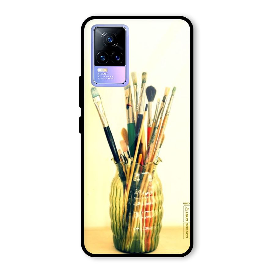 Paint Vass Glass Back Case for Vivo Y73