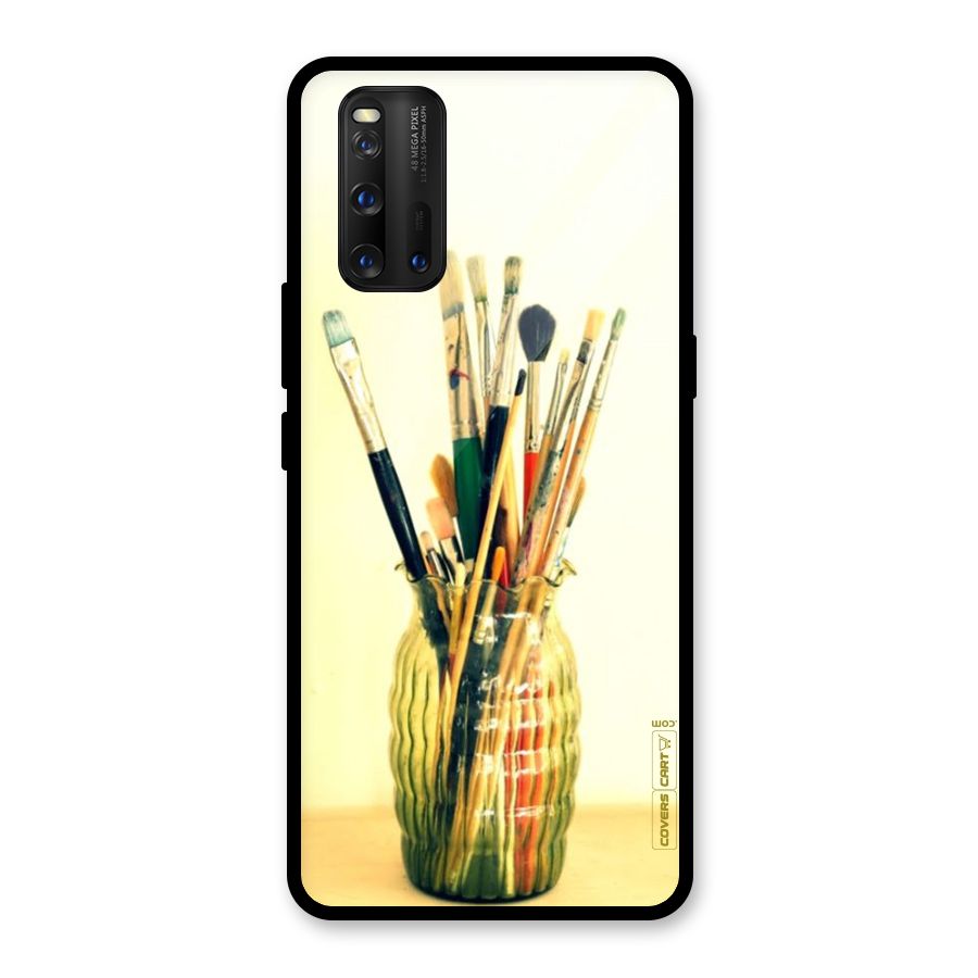 Paint Vass Glass Back Case for Vivo iQOO 3