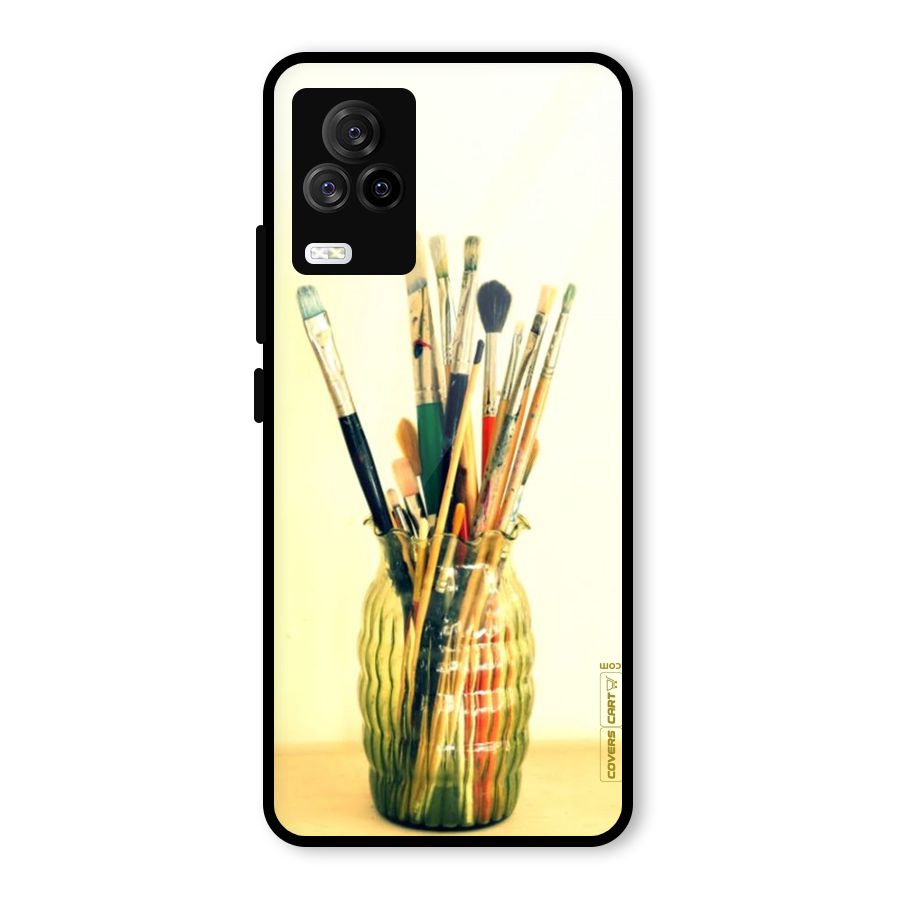 Paint Vass Glass Back Case for Vivo iQOO 7 Legend 5G