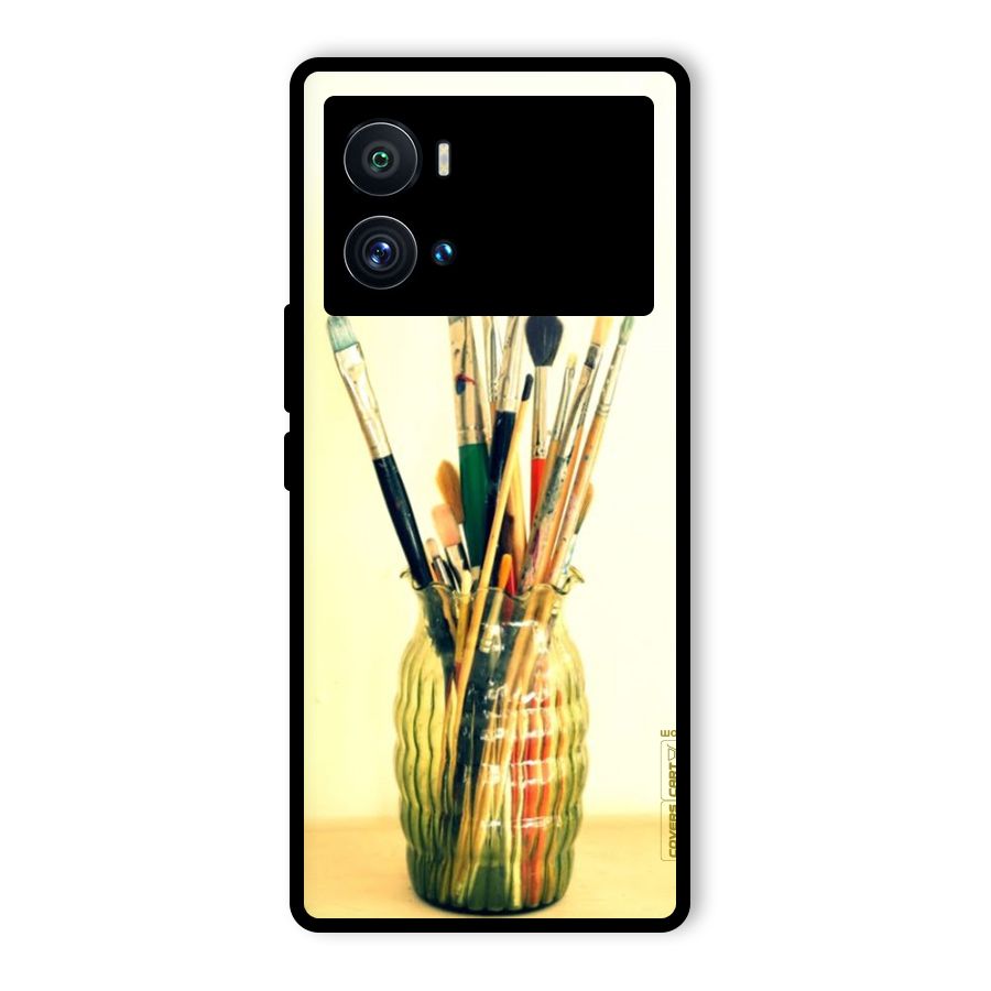 Paint Vass Glass Back Case for Vivo iQOO 9 Pro