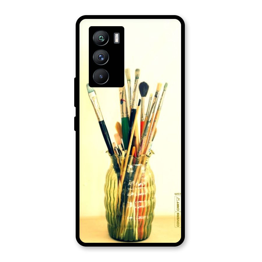 Paint Vass Glass Back Case for Vivo iQOO 9 SE