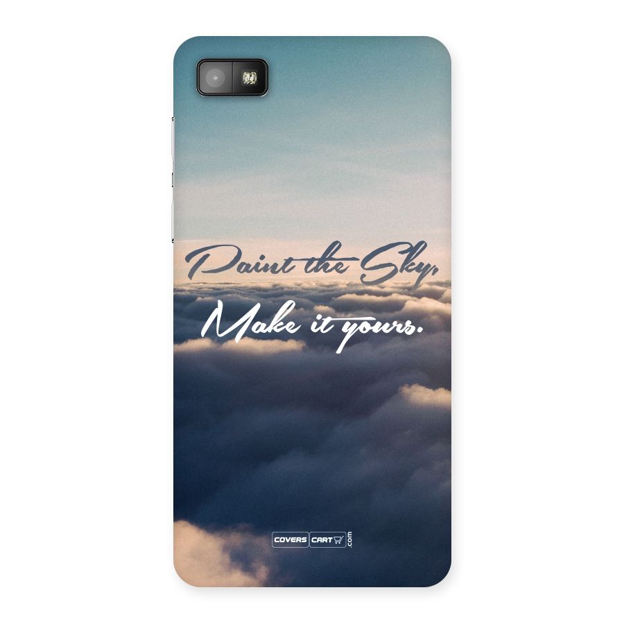 Paint the Sky Back Case for Blackberry Z10