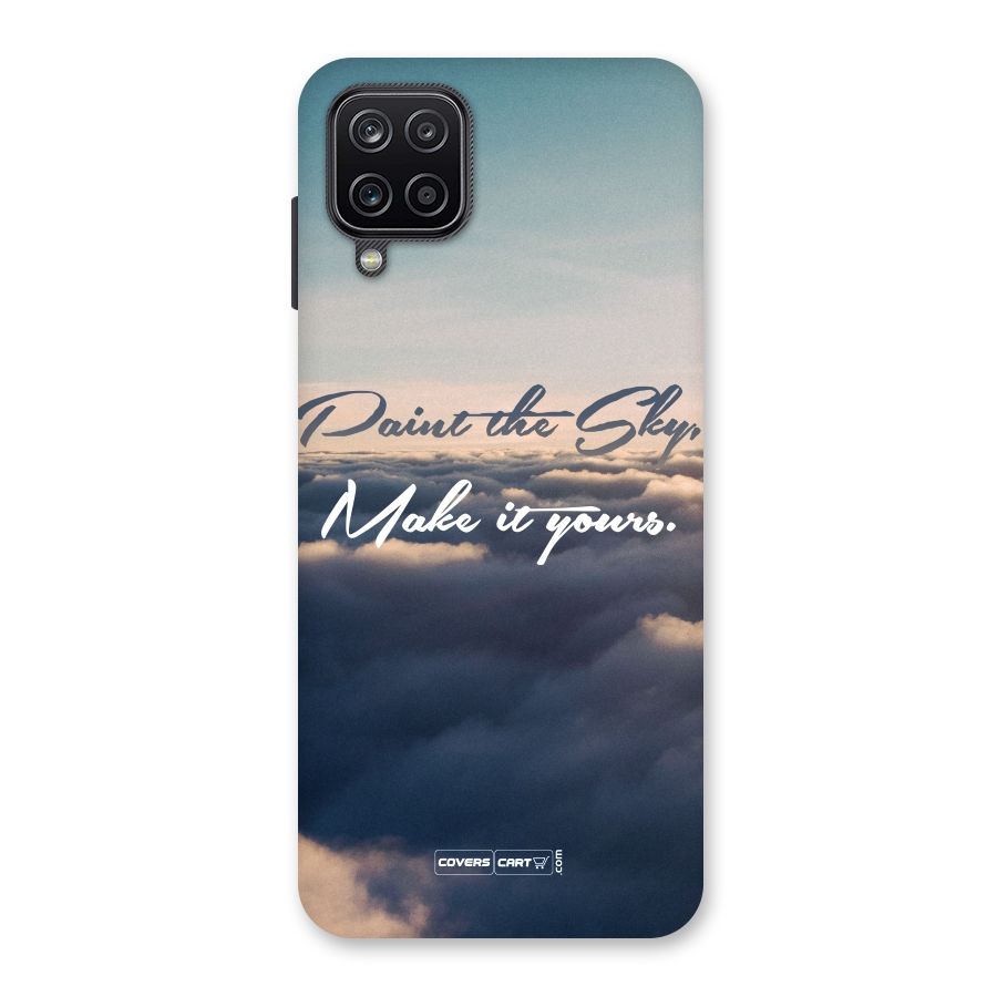 Paint the Sky Back Case for Galaxy A12