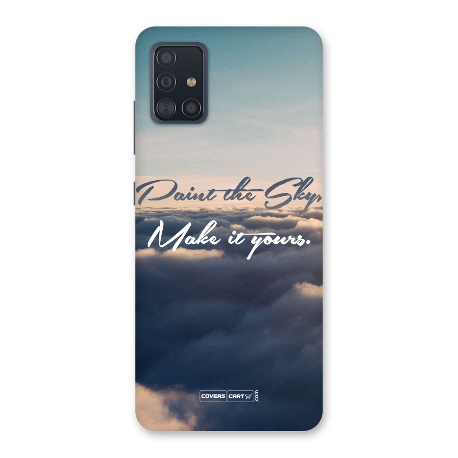 Paint the Sky Back Case for Galaxy A51