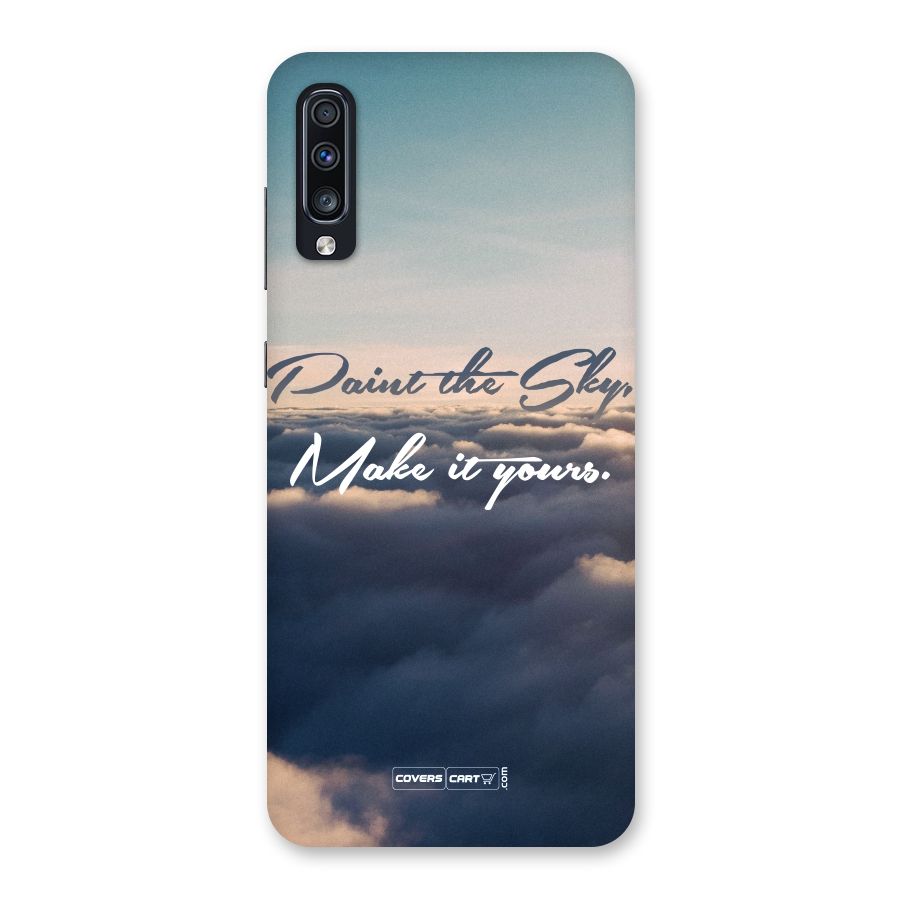Paint the Sky Back Case for Galaxy A70