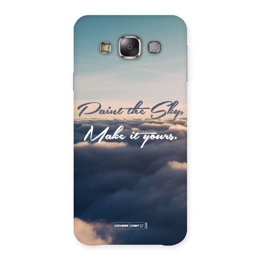 Paint the Sky Back Case for Galaxy E7