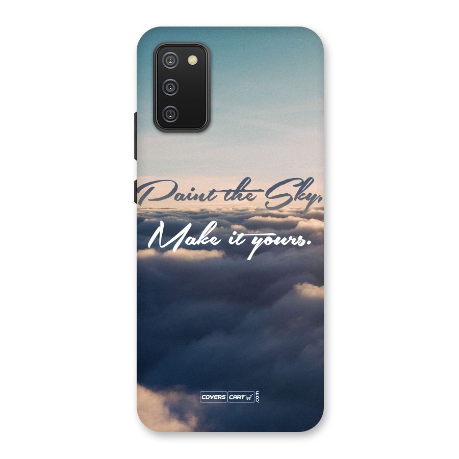 Paint the Sky Back Case for Galaxy M02s