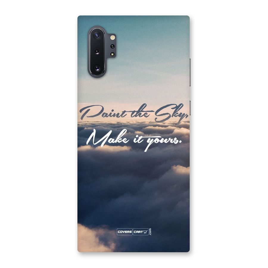 Paint the Sky Back Case for Galaxy Note 10 Plus