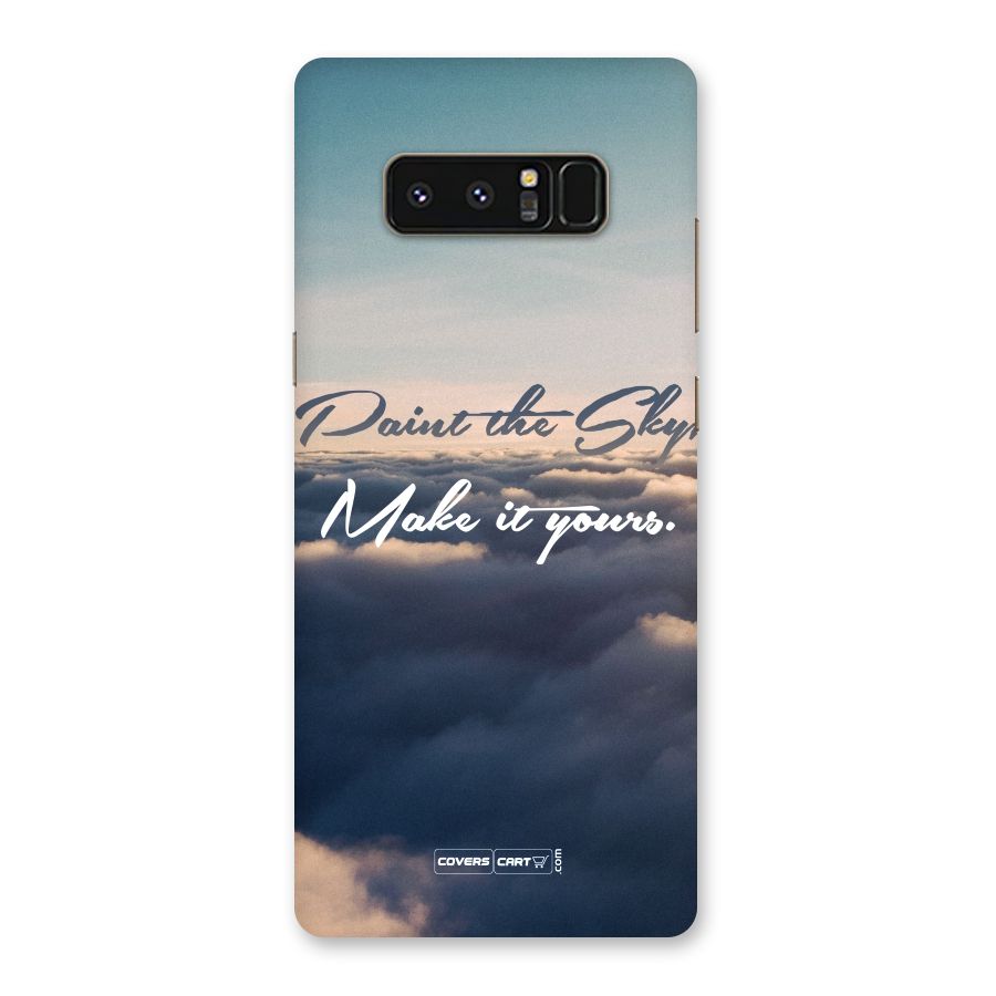 Paint the Sky Back Case for Galaxy Note 8