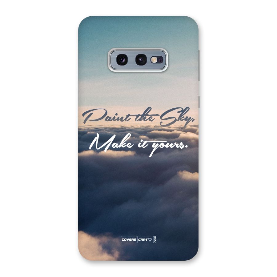 Paint the Sky Back Case for Galaxy S10e