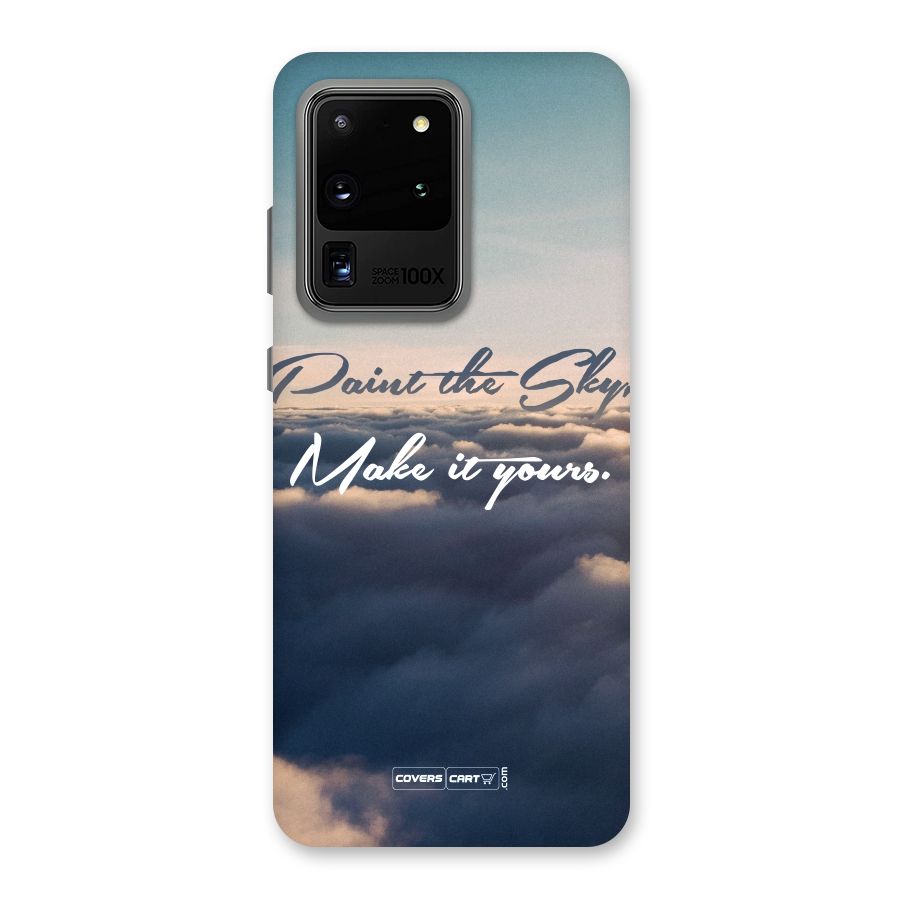 Paint the Sky Back Case for Galaxy S20 Ultra
