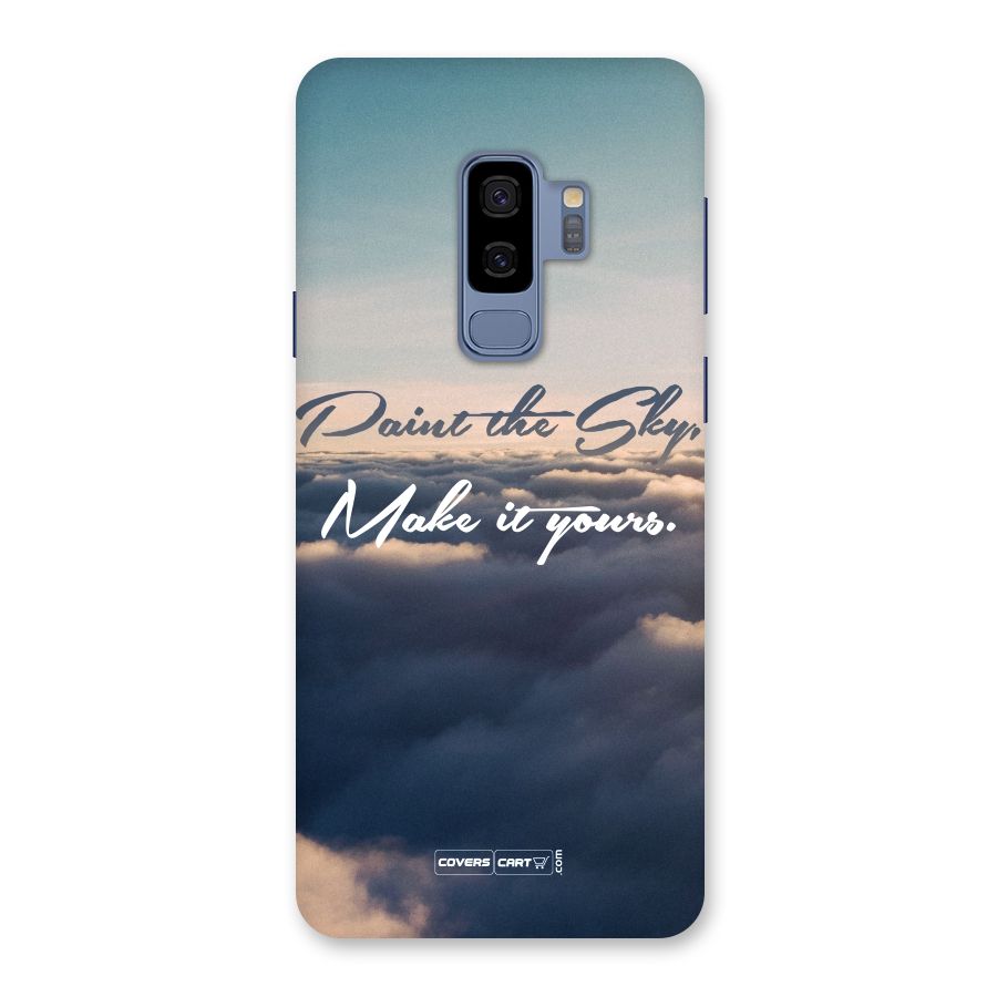 Paint the Sky Back Case for Galaxy S9 Plus