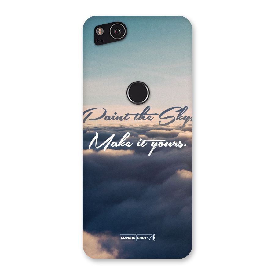 Paint the Sky Back Case for Google Pixel 2