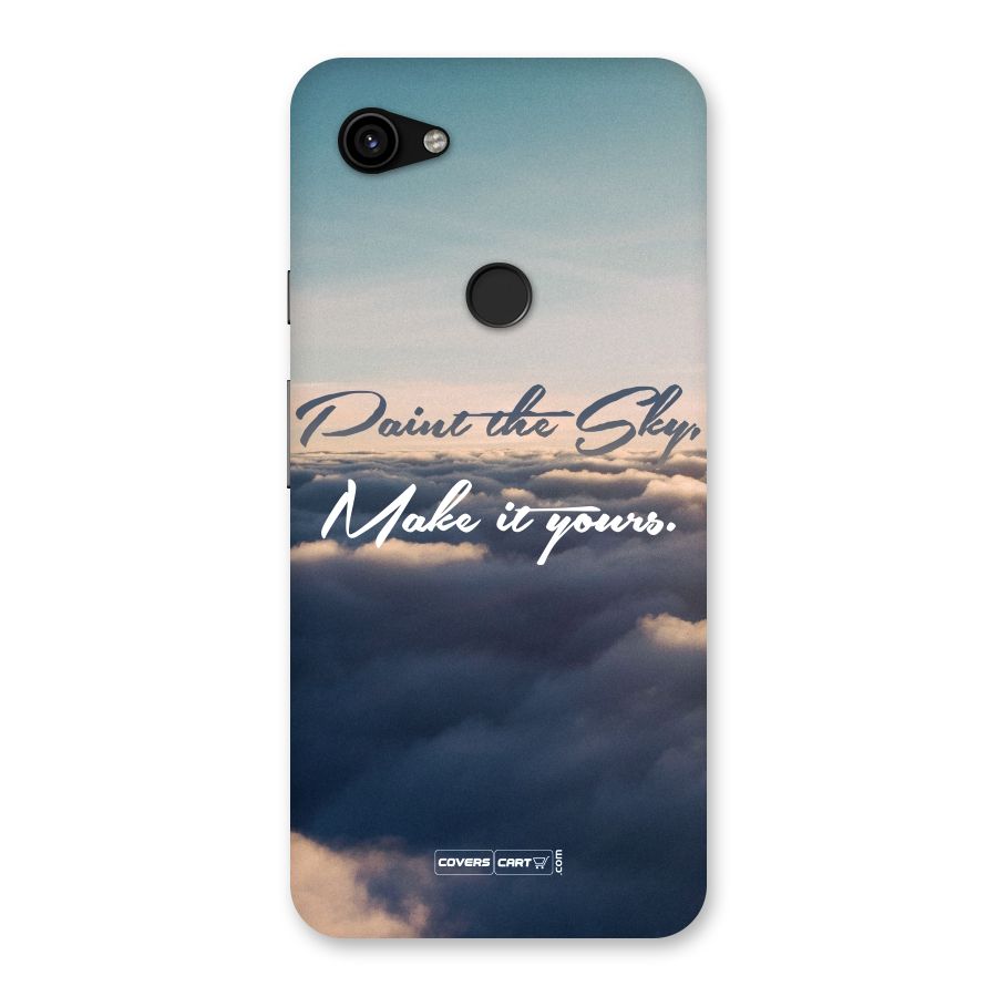 Paint the Sky Back Case for Google Pixel 3a XL