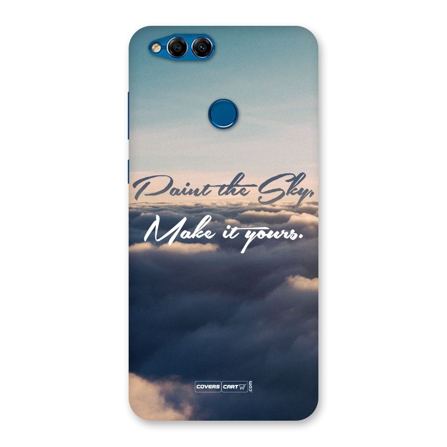 Paint the Sky Back Case for Honor 7X