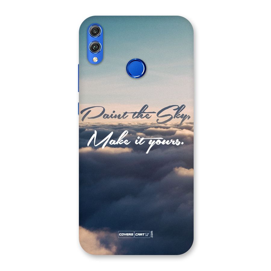 Paint the Sky Back Case for Honor 8X