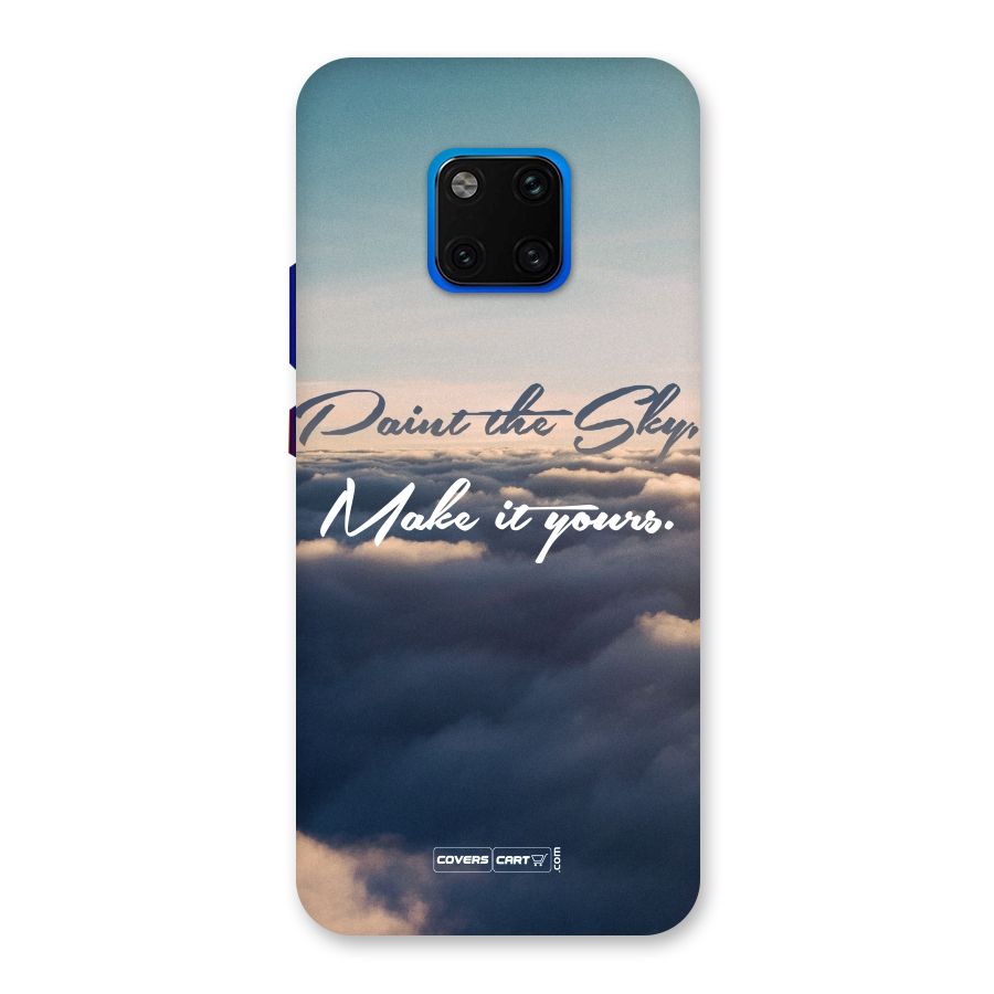 Paint the Sky Back Case for Huawei Mate 20 Pro