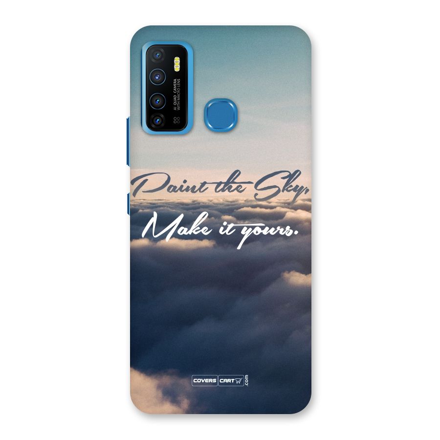 Paint the Sky Back Case for Infinix Hot 9