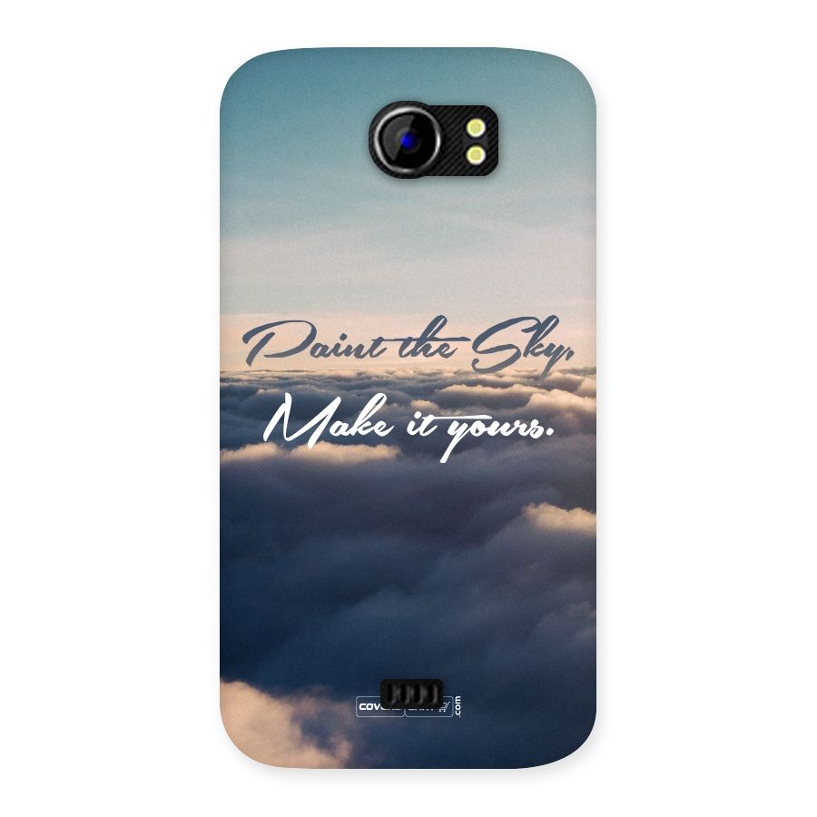 Paint the Sky Back Case for Micromax Canvas 2 A110