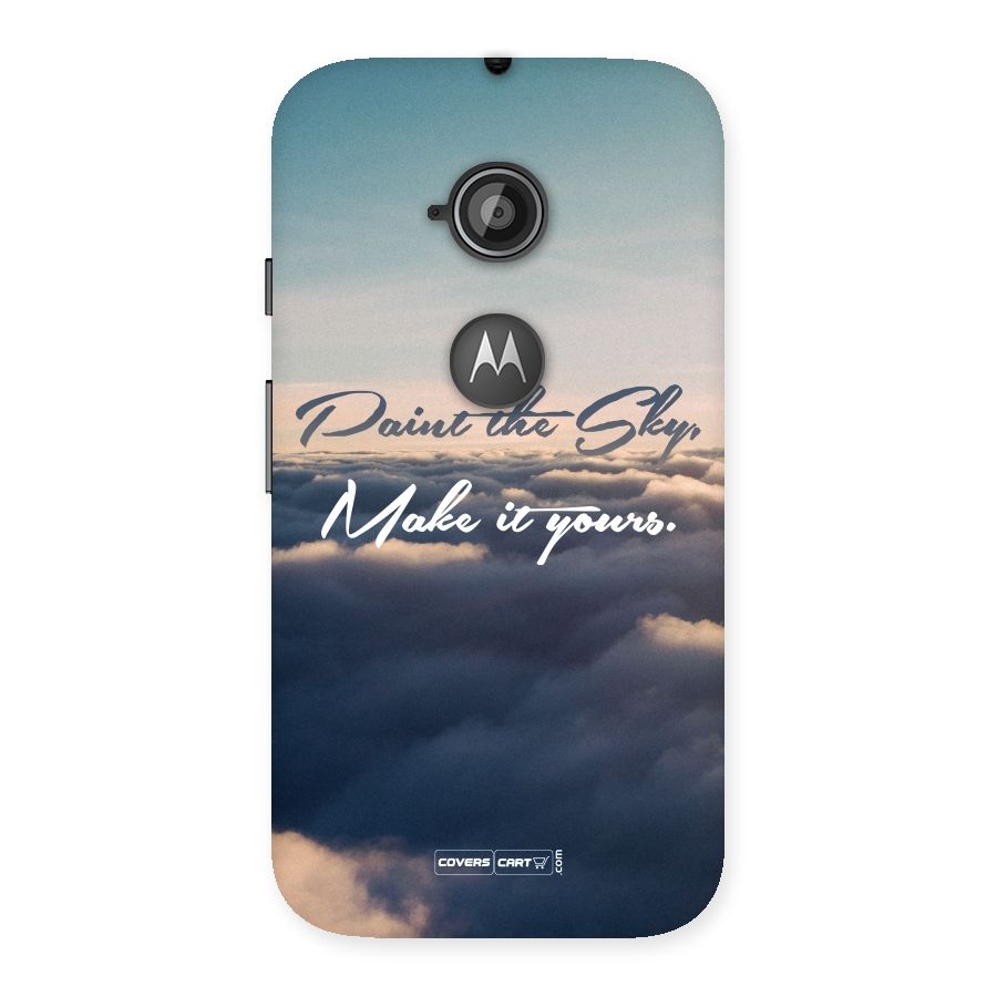 Paint the Sky Back Case for Moto E 2nd Gen