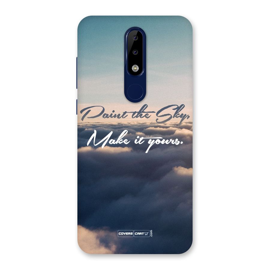Paint the Sky Back Case for Nokia 5.1 Plus