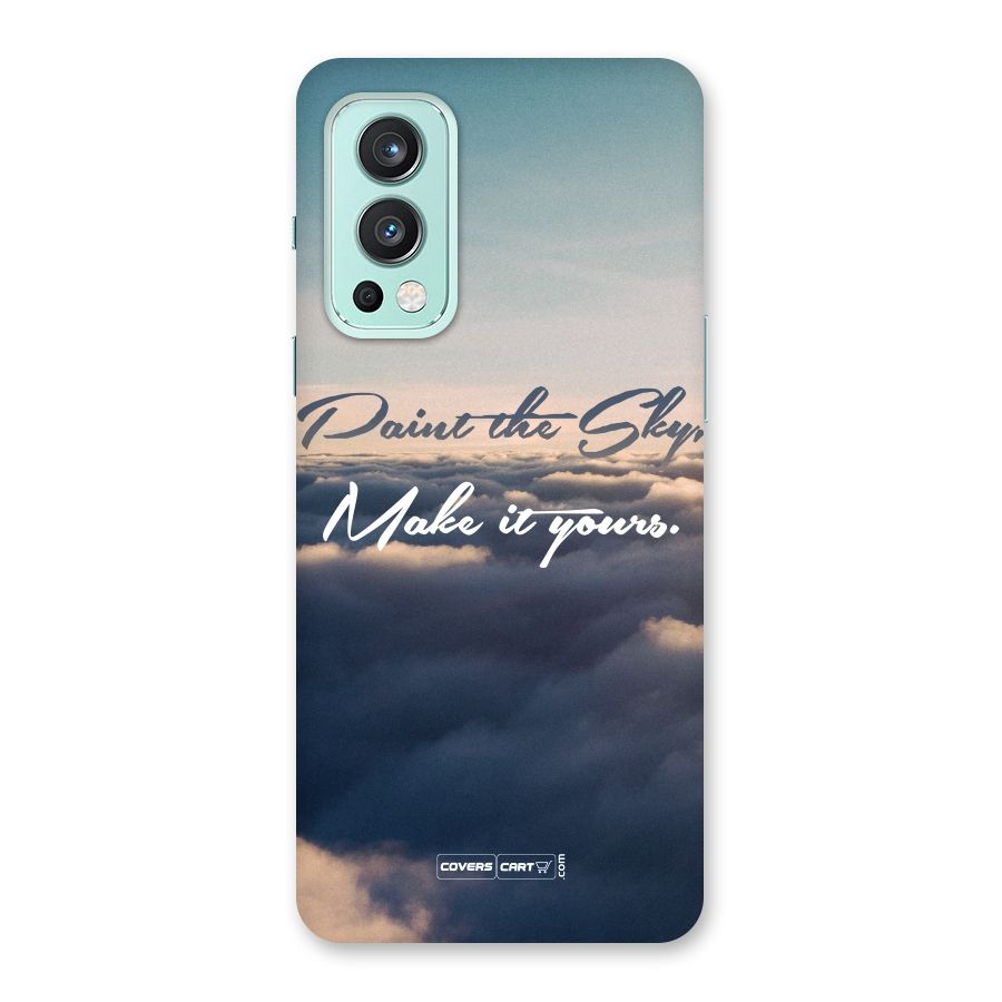 Paint the Sky Back Case for OnePlus Nord 2 5G