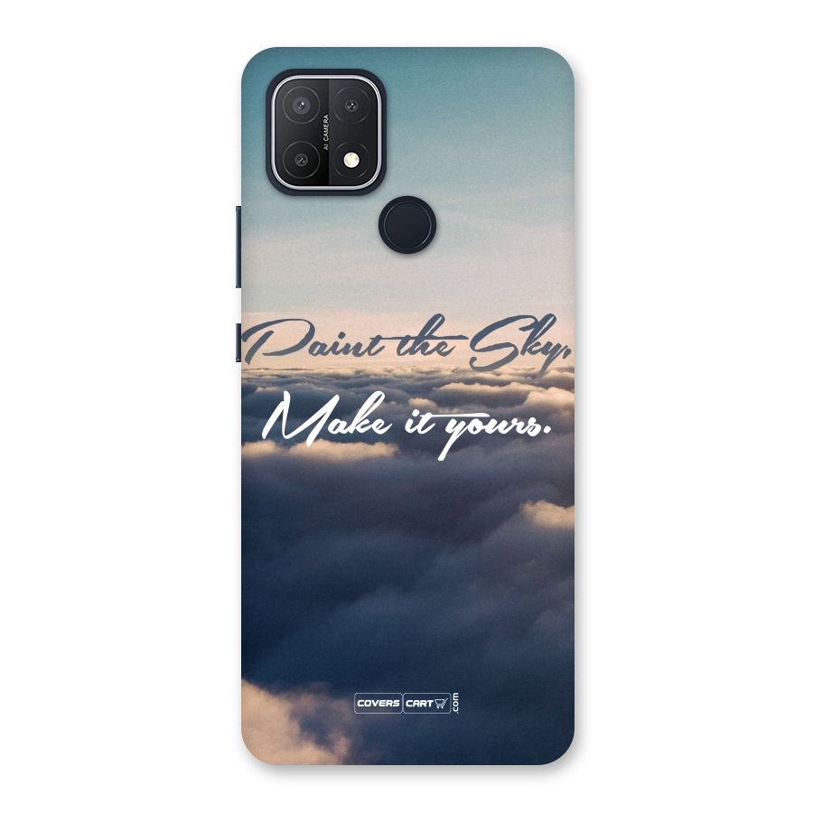 Paint the Sky Back Case for Oppo A15