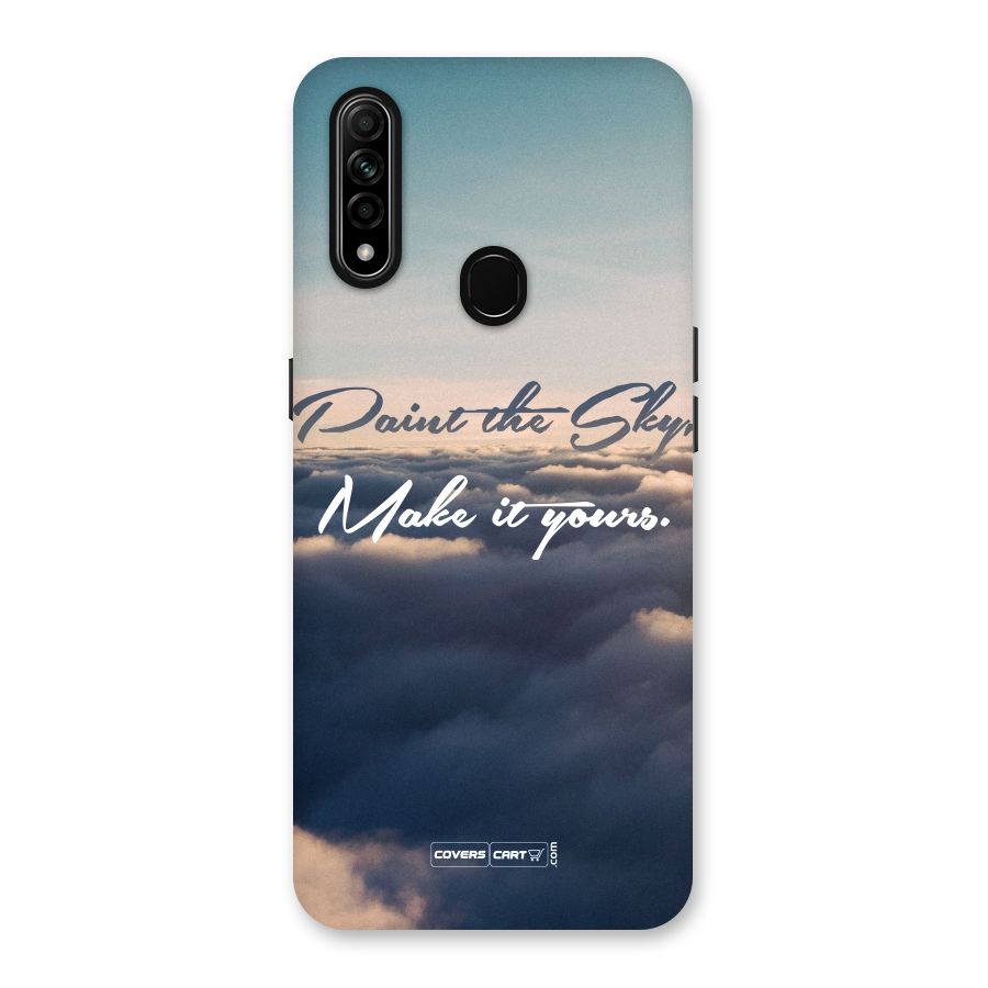 Paint the Sky Back Case for Oppo A31