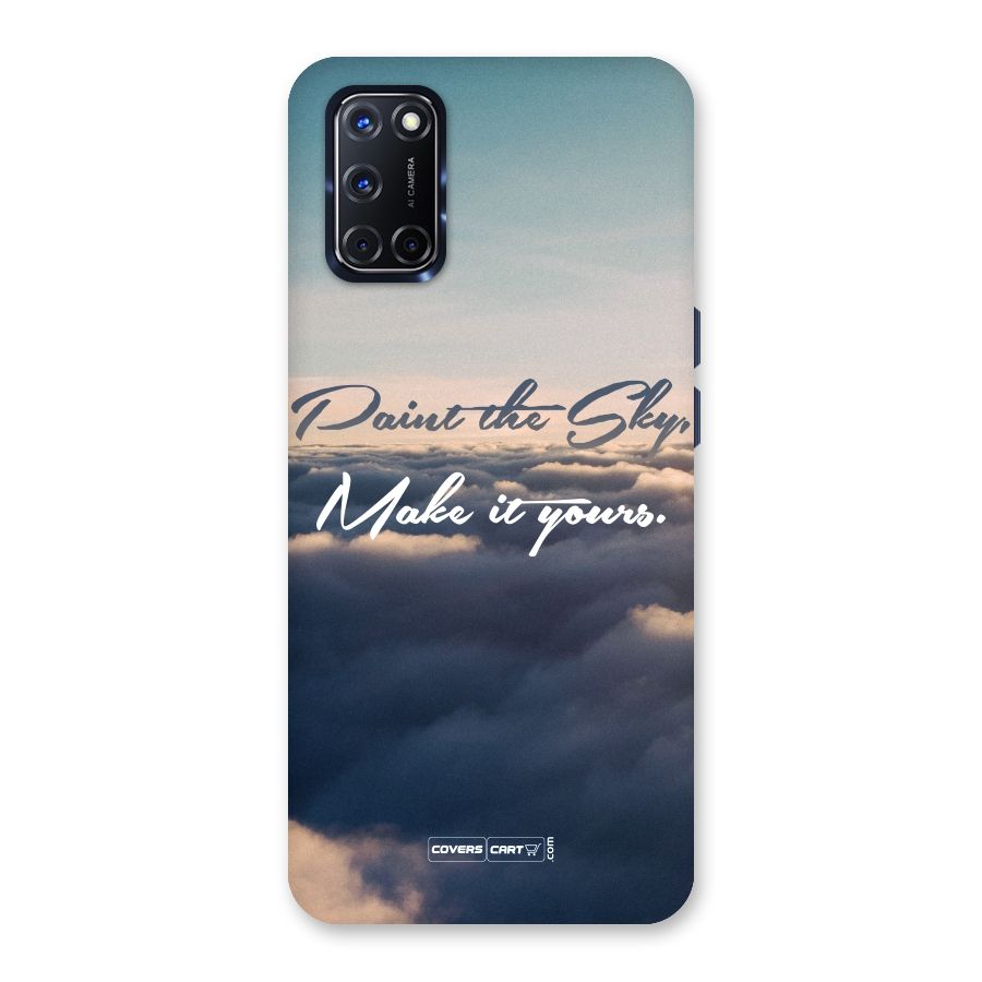 Paint the Sky Back Case for Oppo A52