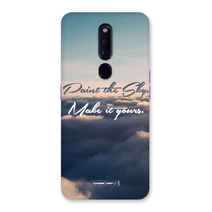 Paint the Sky Back Case for Oppo F11 Pro