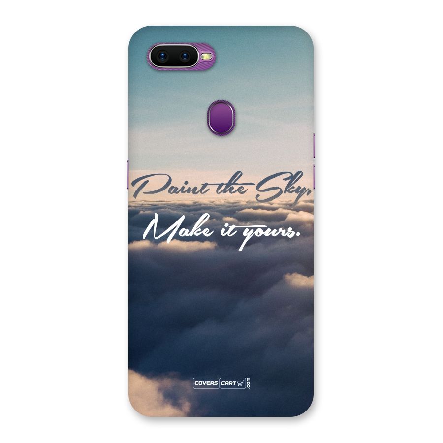 Paint the Sky Back Case for Oppo F9