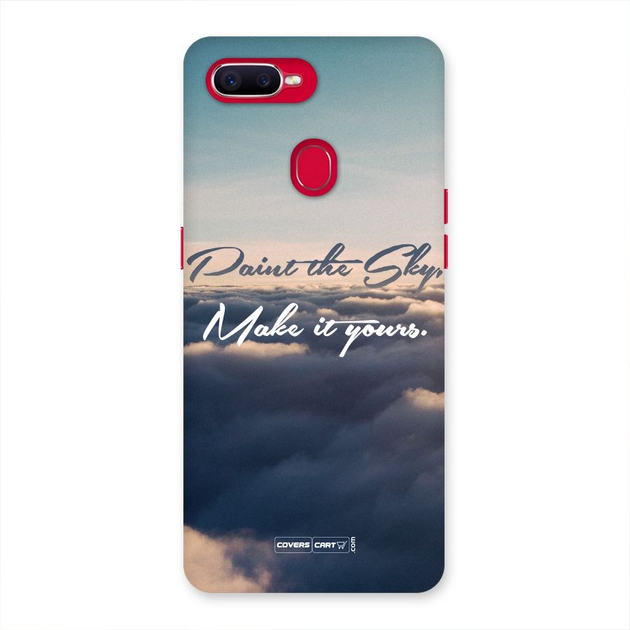 Paint the Sky Back Case for Oppo F9 Pro