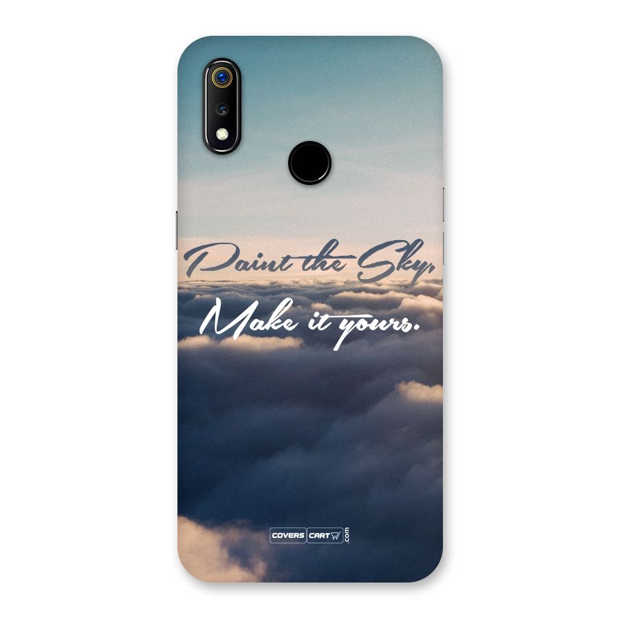 Paint the Sky Back Case for Realme 3