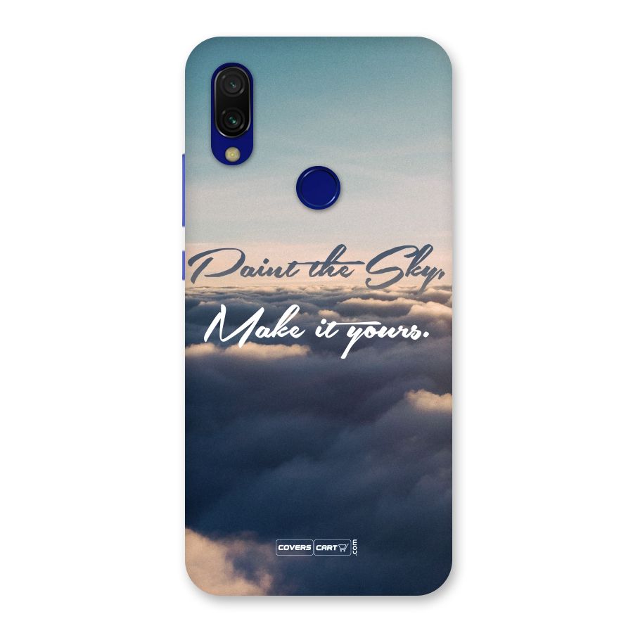 Paint the Sky Back Case for Redmi 7