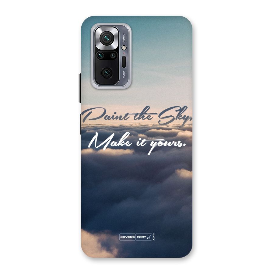Paint the Sky Back Case for Redmi Note 10 Pro Max