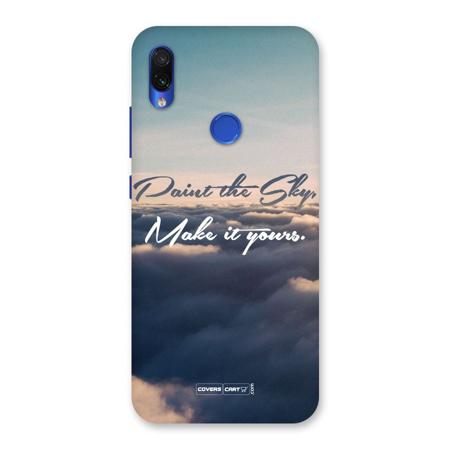 Paint the Sky Back Case for Redmi Note 7S