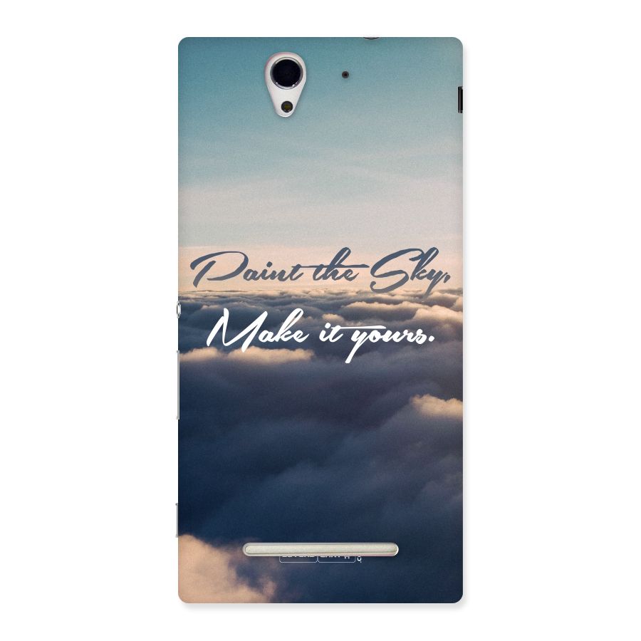 Paint the Sky Back Case for Sony Xperia C3
